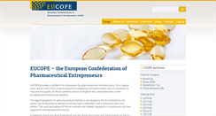 Desktop Screenshot of eucope.org