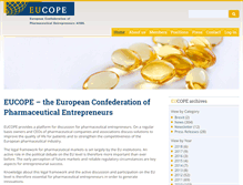 Tablet Screenshot of eucope.org
